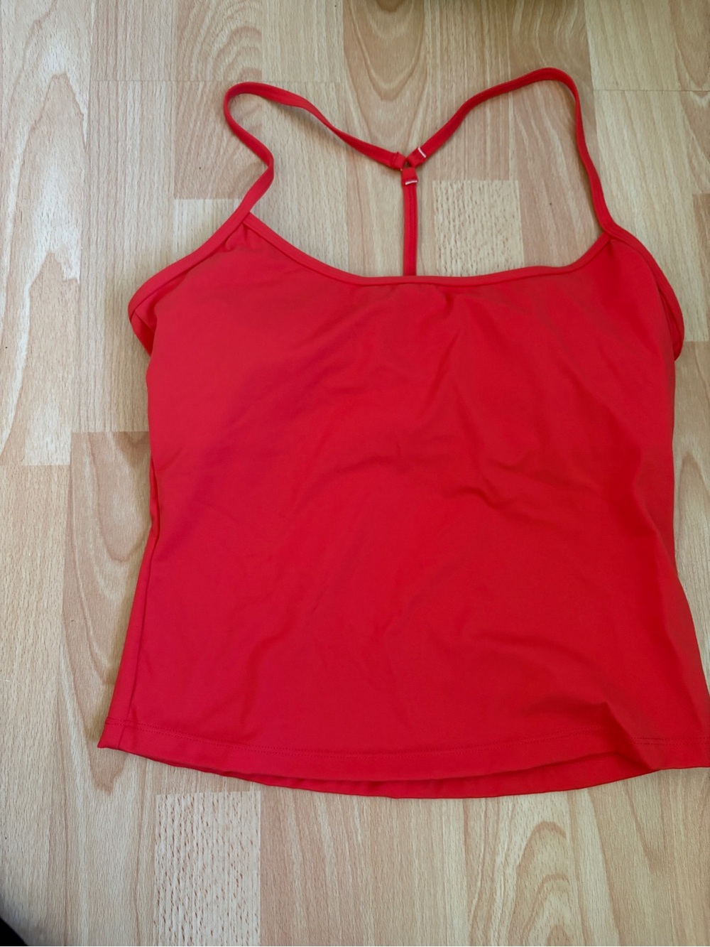 Women's Red Racerback Camisole Tank - Sleek Everyday Layering Cami